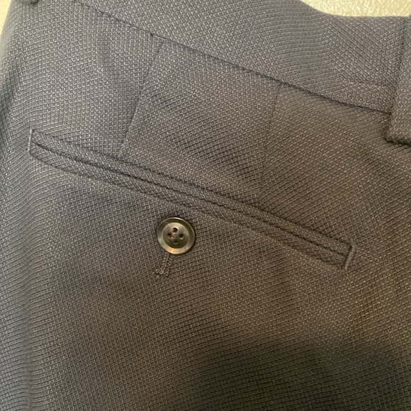 Topman tapered pronounced twill trousers in black pants with pockets 30x32 - Picture 10 of 16